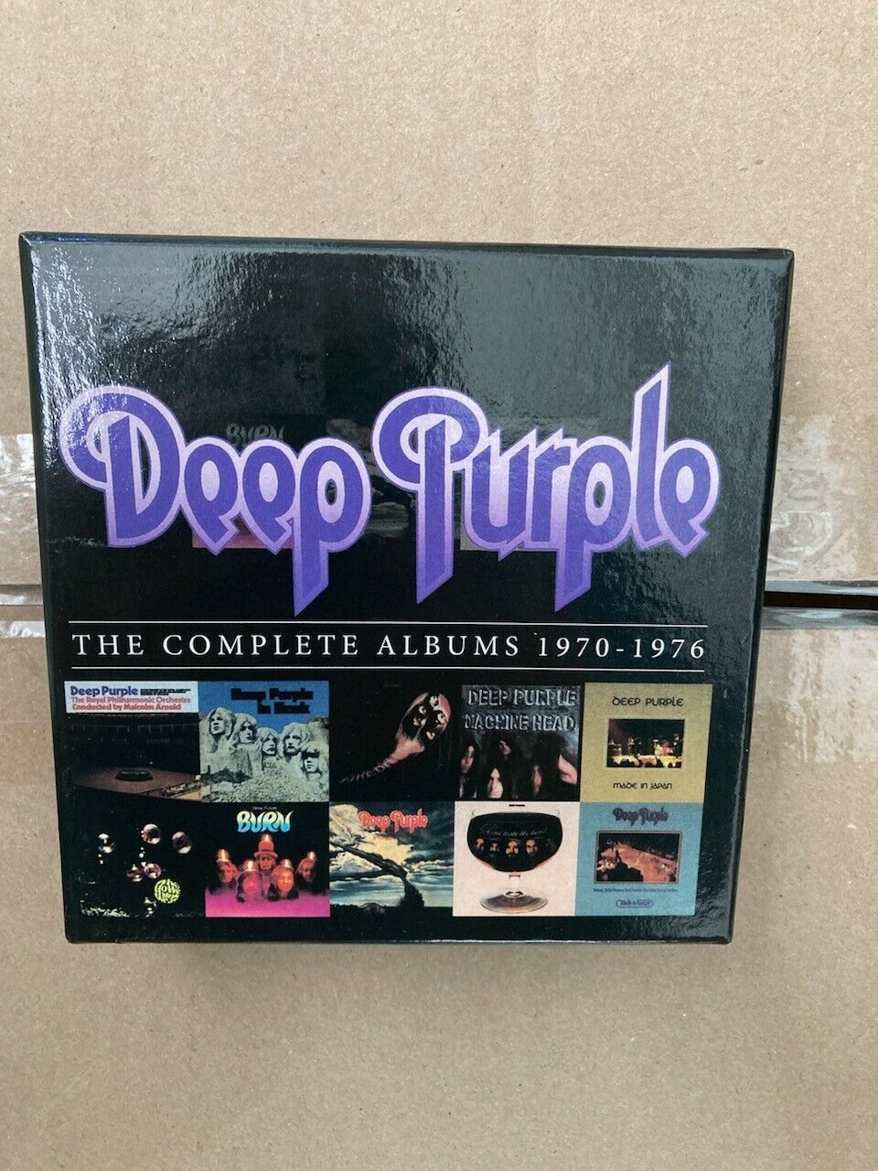 1970-1976 Deep Purple Complete Music Album 10 CD Box Set NEVER PLAYED