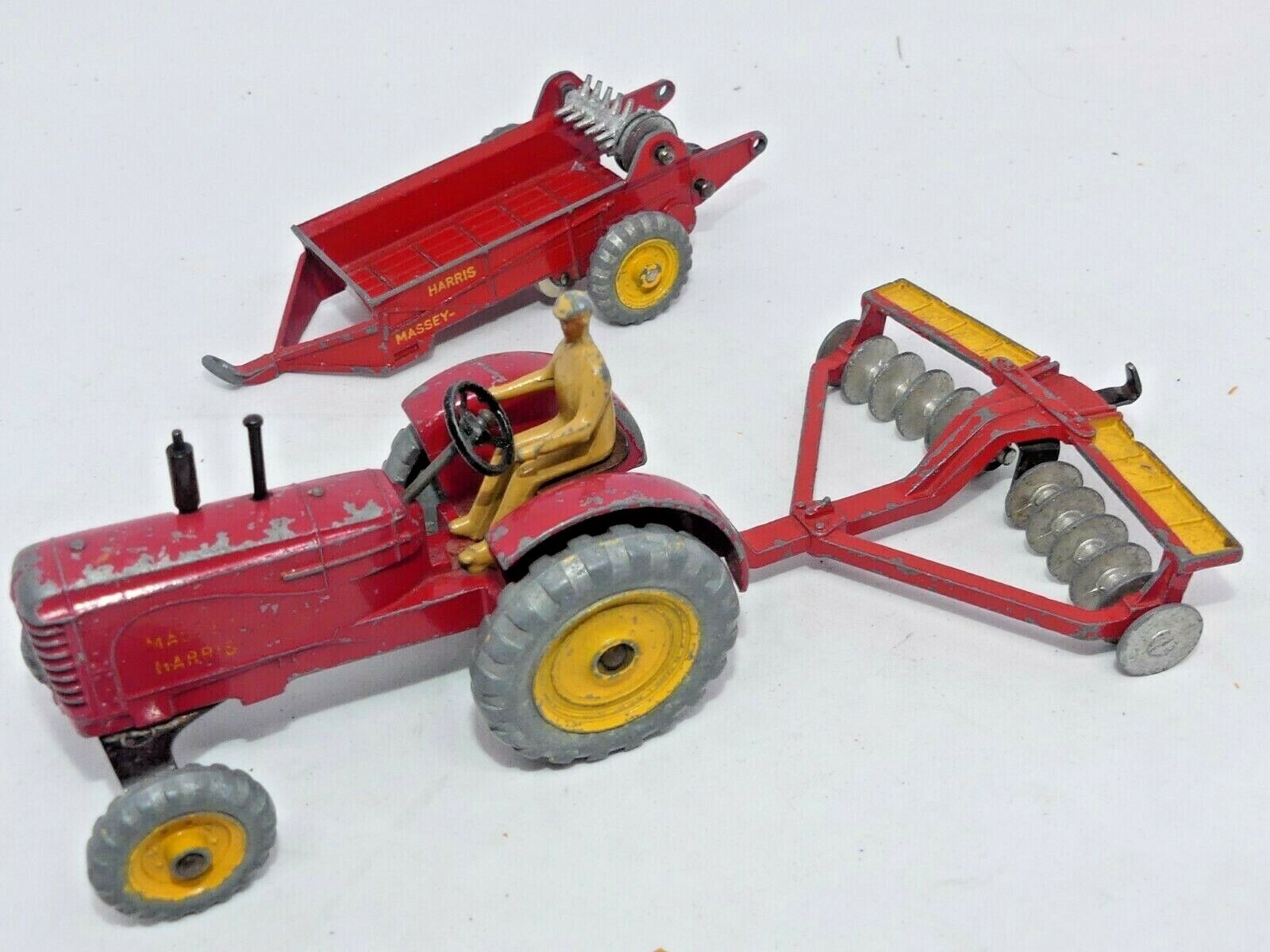 MASSEY HARRIS TRACTOR LOT 3 * NO 27A Details about    1948-1954 DINKY TOYS VINTAGE 