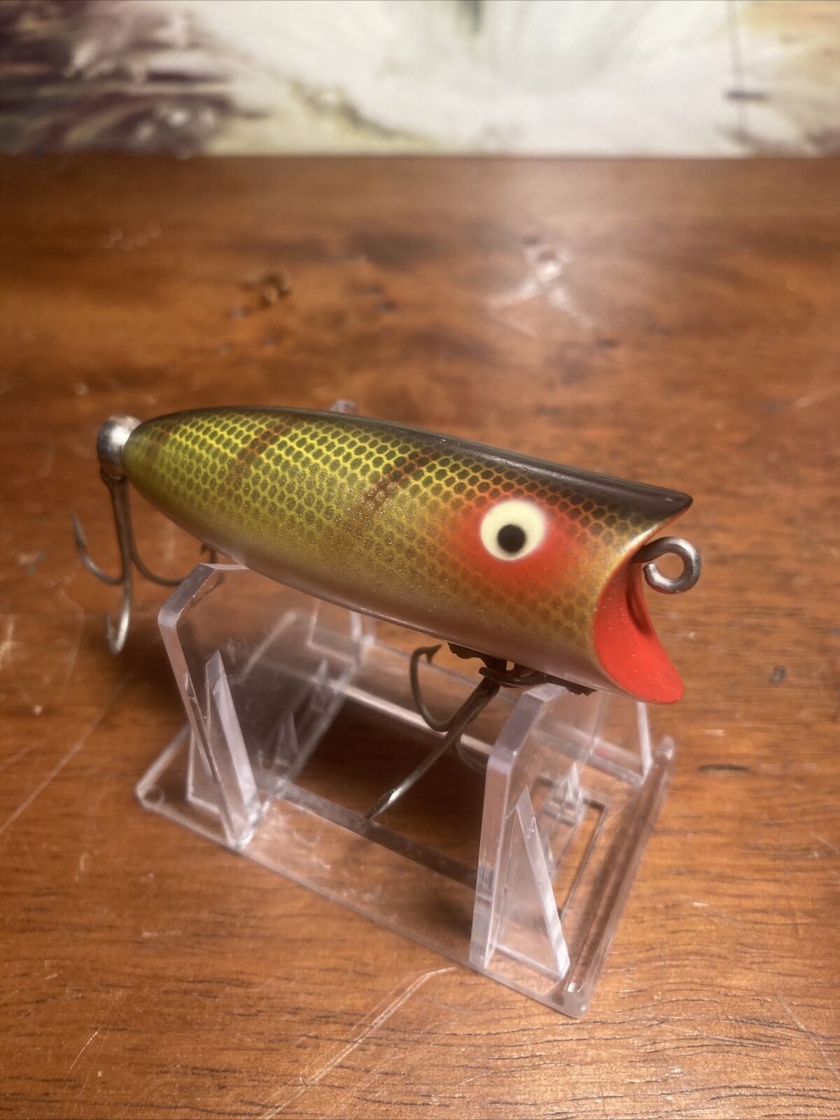 Vintage Heddon Baby Lucky 13 Fishing Lure for Sale 