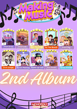Monopoly go 2nd Second Album 4 & 5 Star Sticker / Card picture