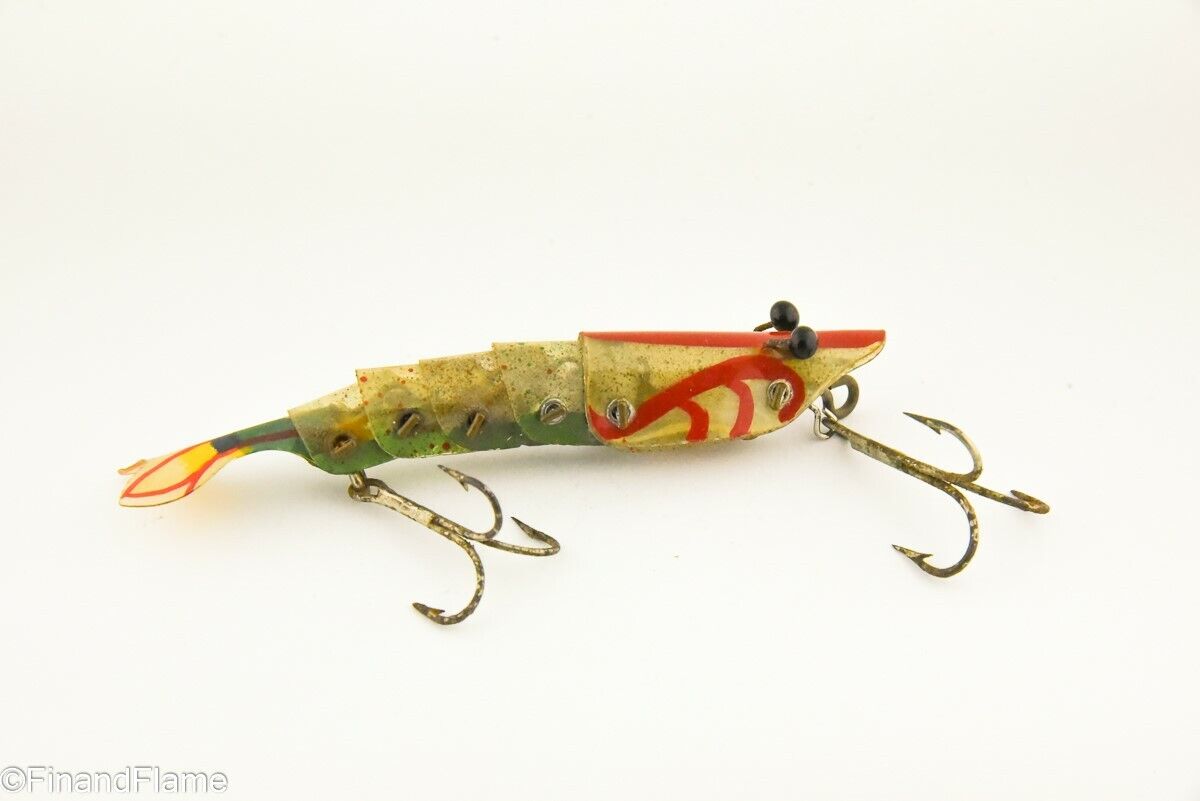 Vintage Rare Super Strike Shrimp Antique Fishing Lure Super Nice JJ1 for  Sale 