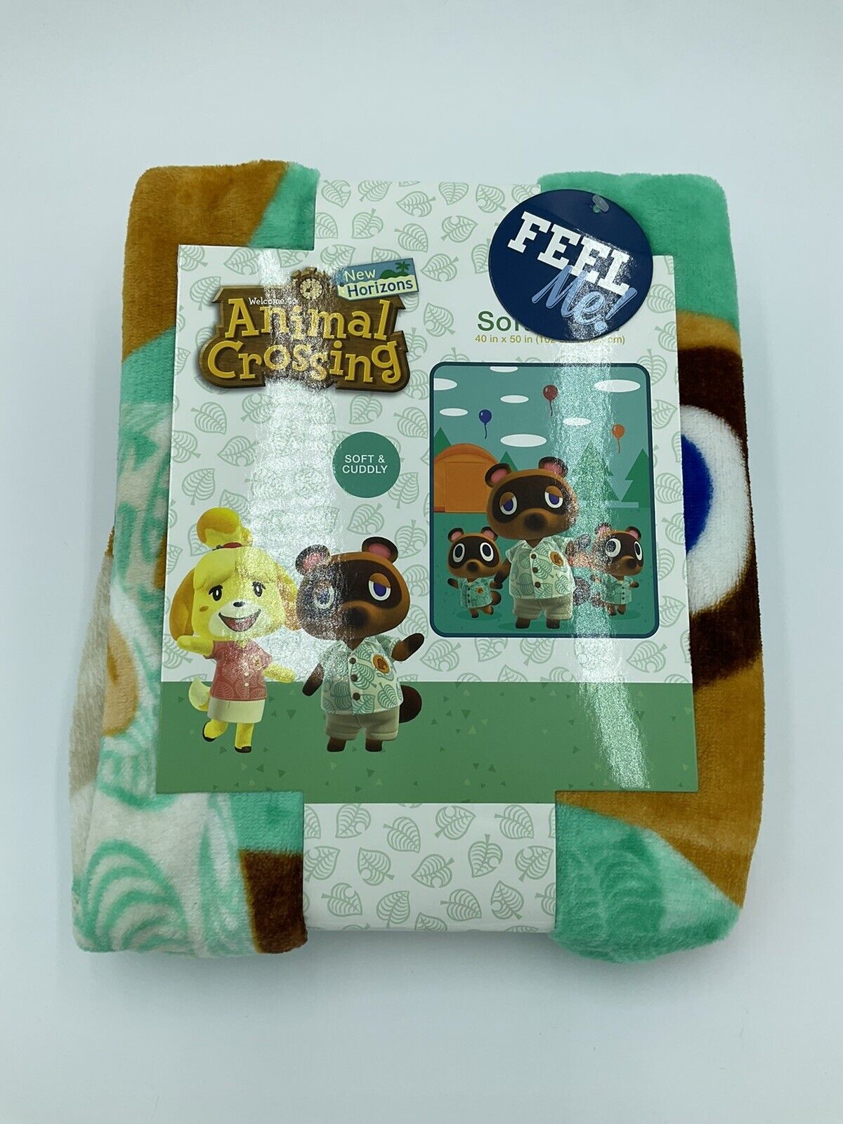 Details about   Animal Crossing New Horizons Soft Silky Throw Plush Blanket New 40 X 50 NEW 