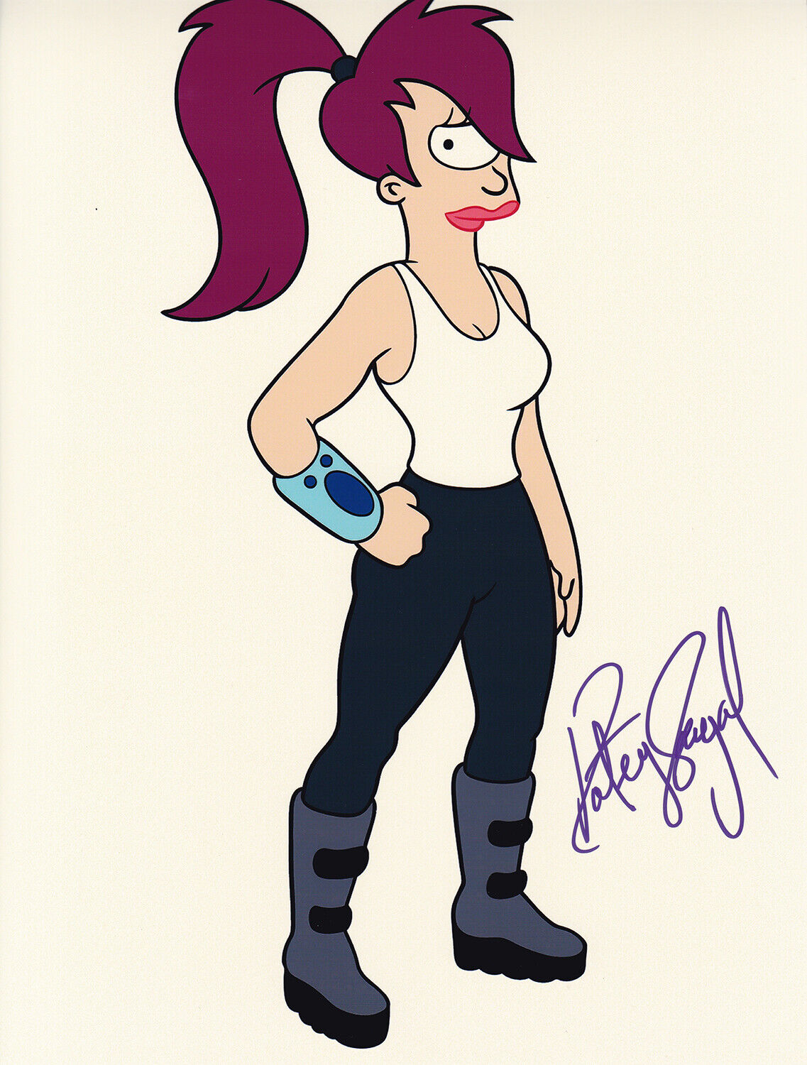 PSA/DNA #5A40095 Katey Sagal Signed Futurama Authentic Autographed 11x14 Photo 