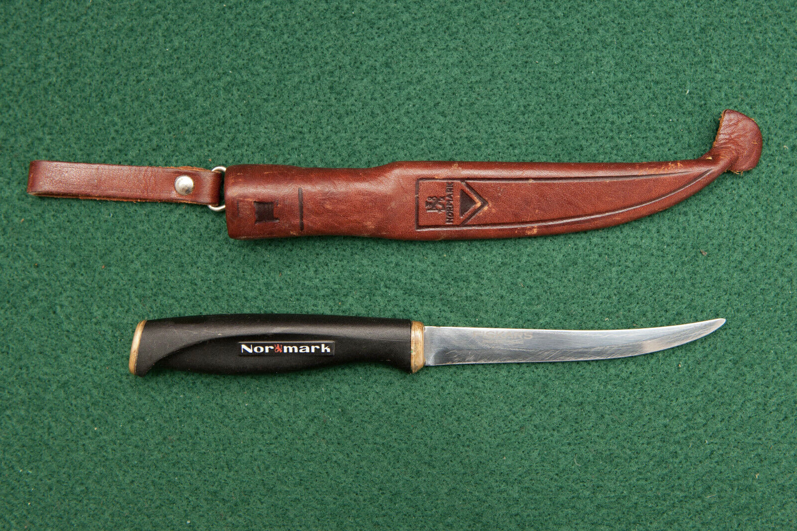 Vintage Normark Fiskars 1967 Fillet Knife Made in Finland for