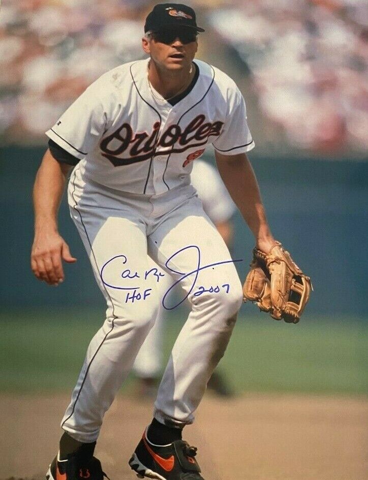 Cal Ripken signed autographed 11x14 Photo Hall of Fame Inscription