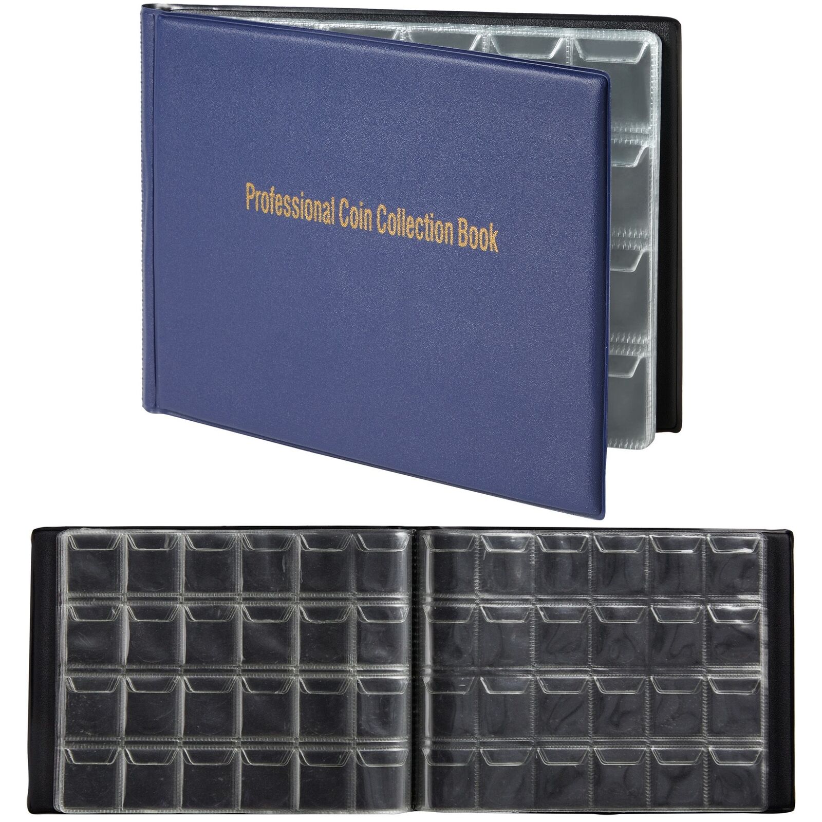 240 Pockets Coin Collection Album, Coin Holder for Collectors