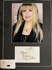 Stevie Nicks Autograph with Certificate of Authenticity  picture