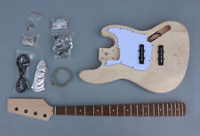Electric Guitar Kit Bass Guitar Neck 20 Fret Basswood Rosewood Fretboard DIY picture