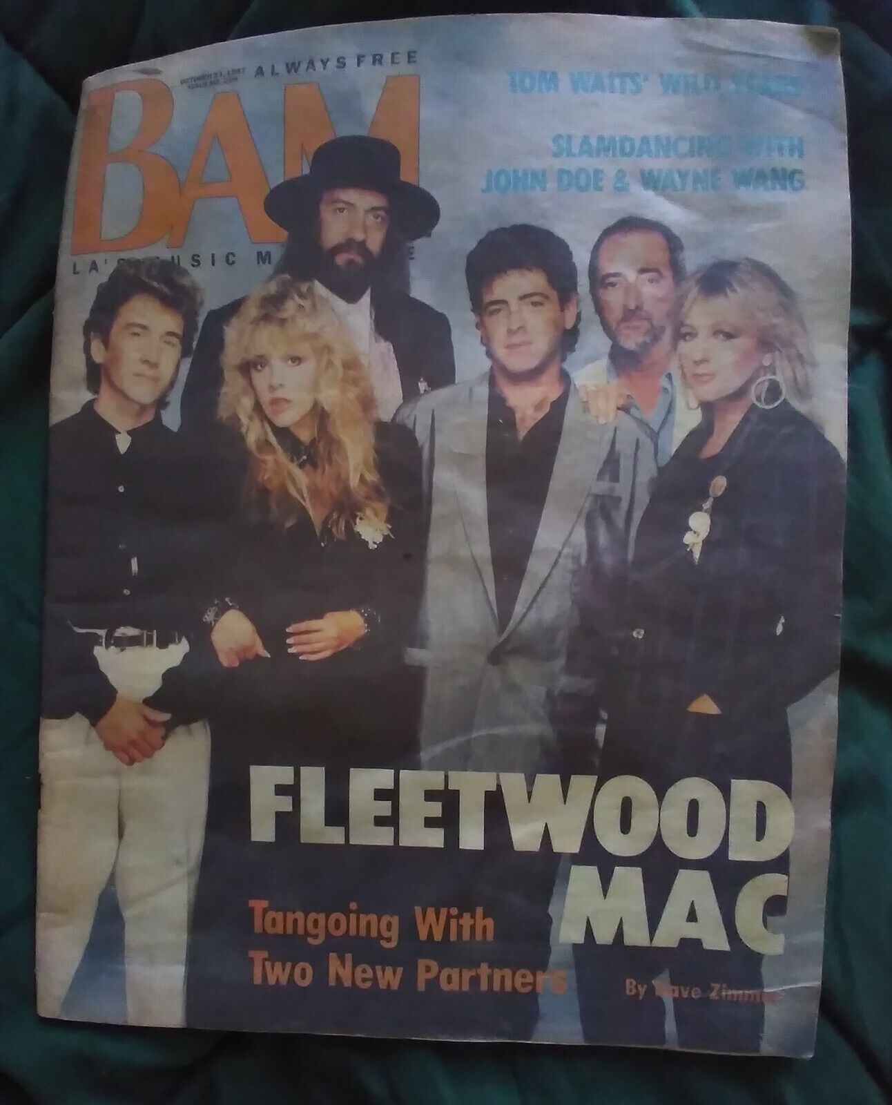 BAM 1987  Fleetwood Mac, Ramones, John Doe, Wayne Wang, Tom Waits