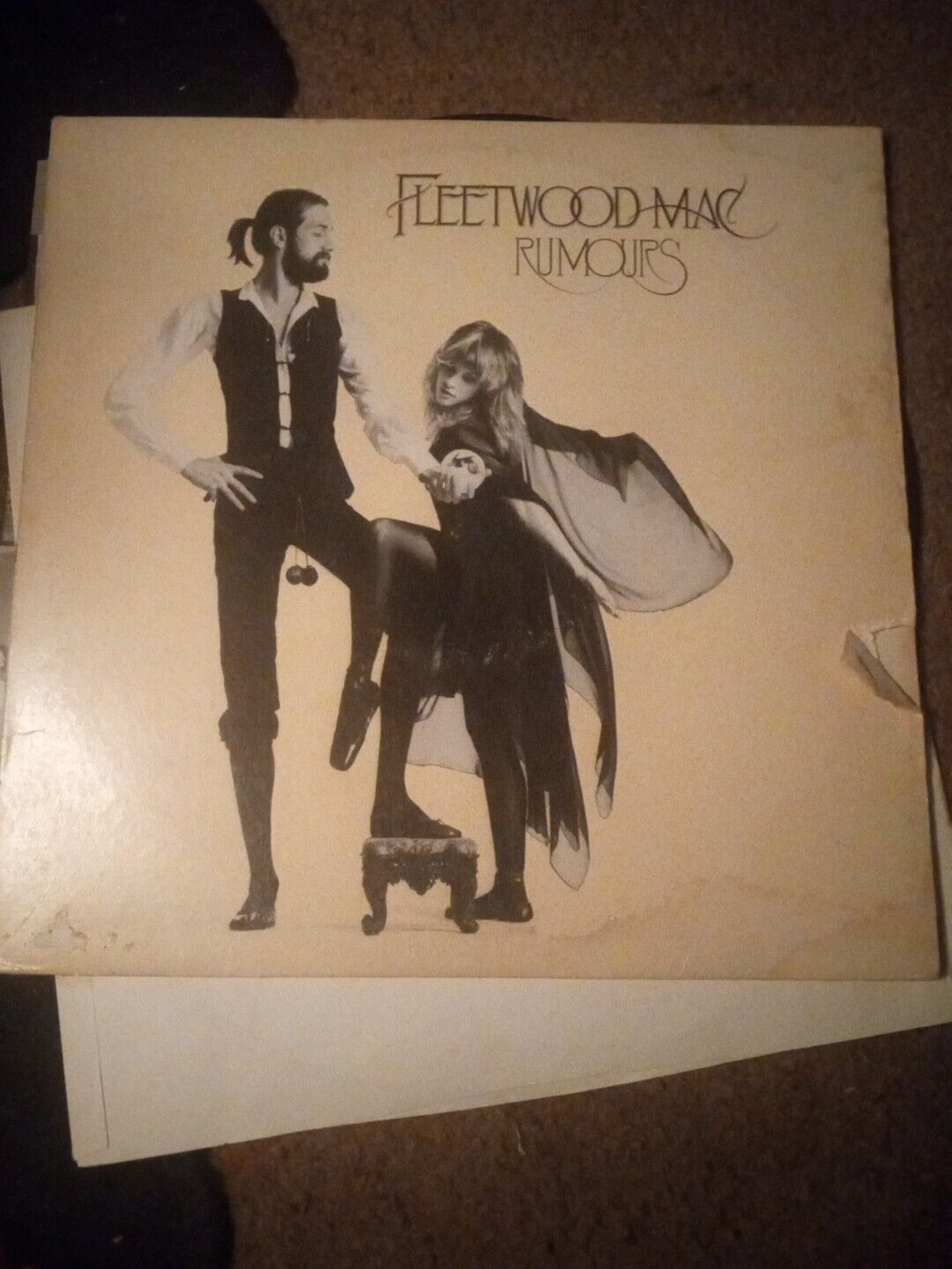 Fleetwood Mac – Rumours- 1977 Warner Bros. Records BSK 3010 Rock Vinyl LP VG/VG+