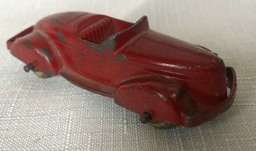 Details about   1967 TOOTSIE TOY CAR & TRAILER WITH PURPLE WHEELS 