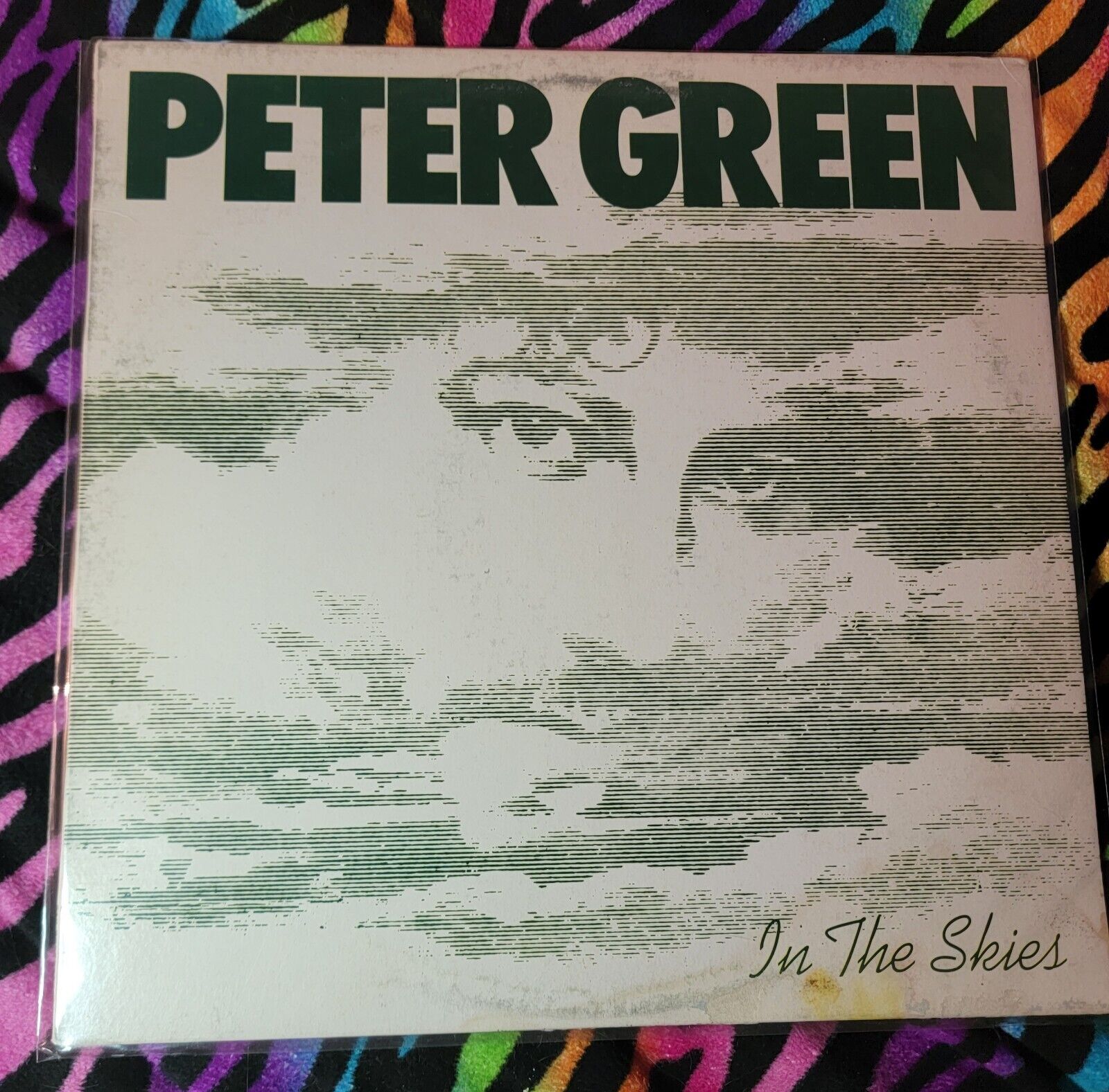 PETER GREEN IN THE SKIES FLEETWOOD MAC 1979 LP VINYL ALBUM