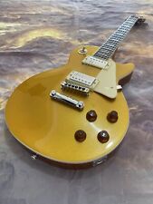 Gold LP electric guitar HH pickup chrome-plated hardware mahogany body 6 strings picture