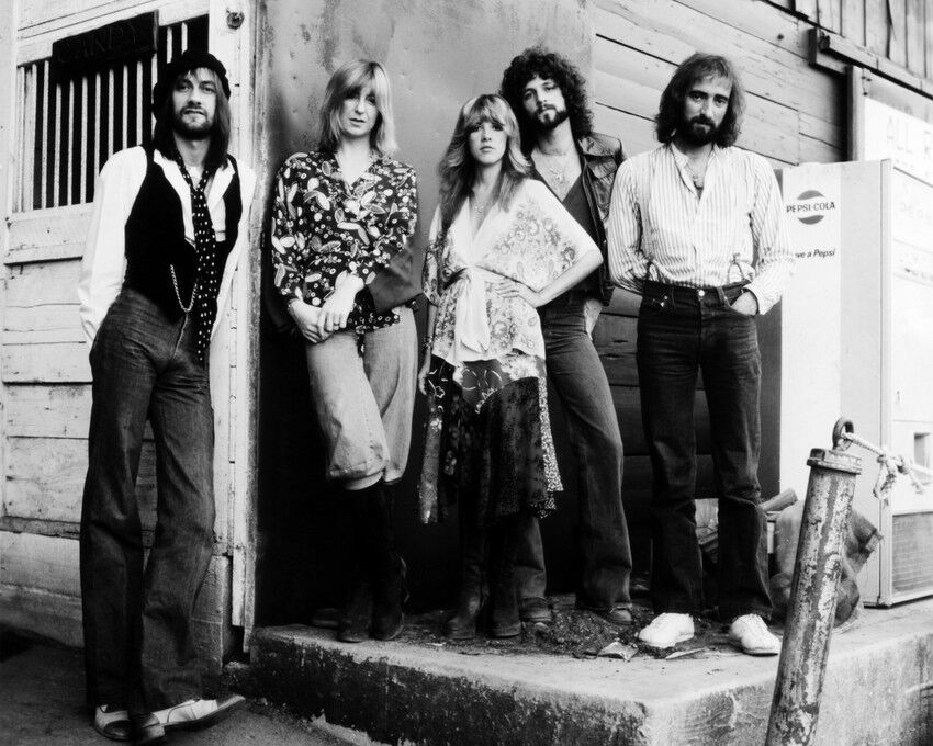 Fleetwood Mac 16x20 Canvas Stevie Nicks Mick Lindsey Buckingham John