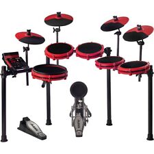Alesis Nitro Max Expanded Electronic Drum Kit Red picture