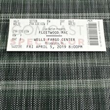 FLEETWOOD MAC Full Concert Ticket Stub PHILLY 4/5/2019 Stevie Nicks picture