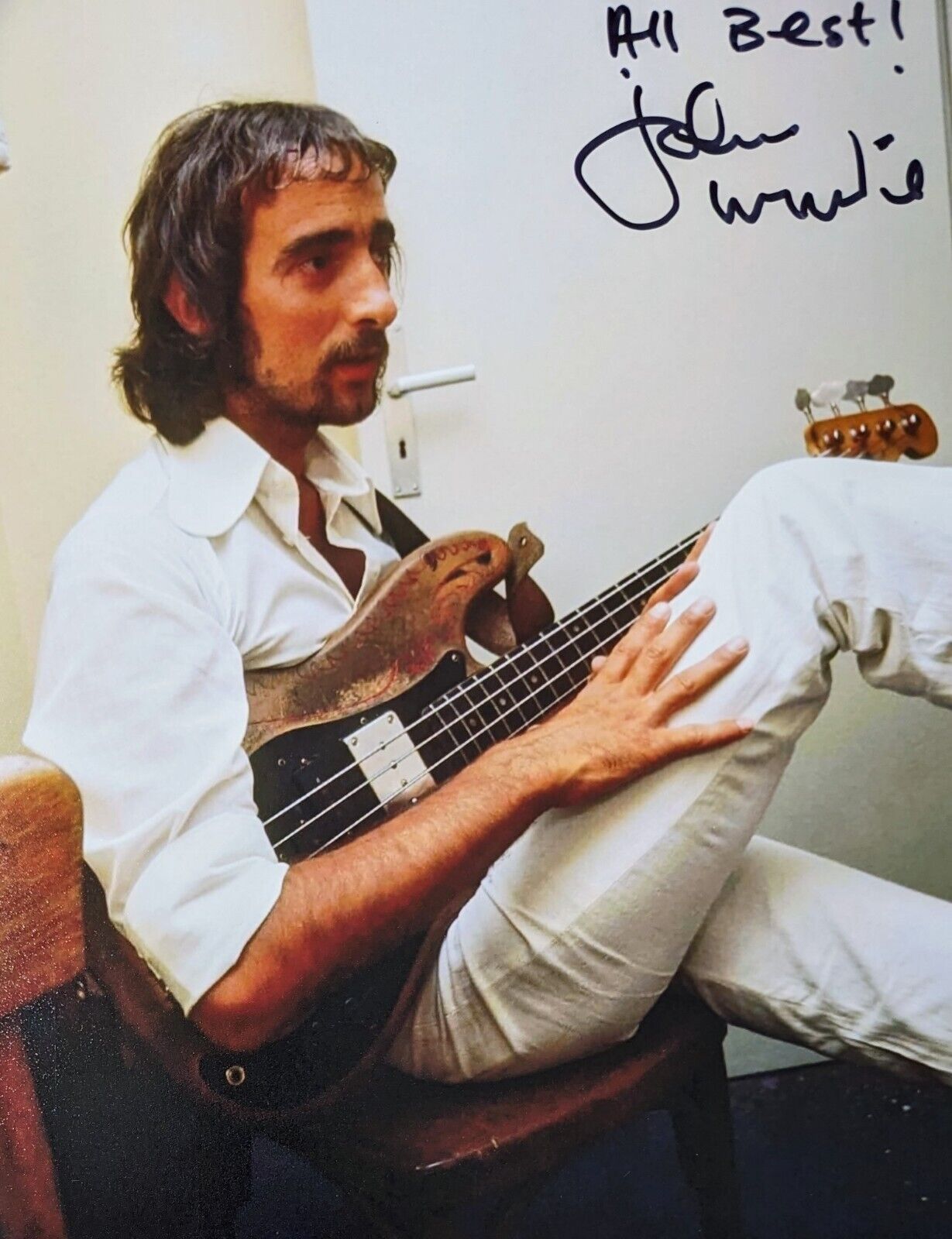 JOHN McVIE (Fleetwood Mac) Signed/Autographed 8x10 Photograph