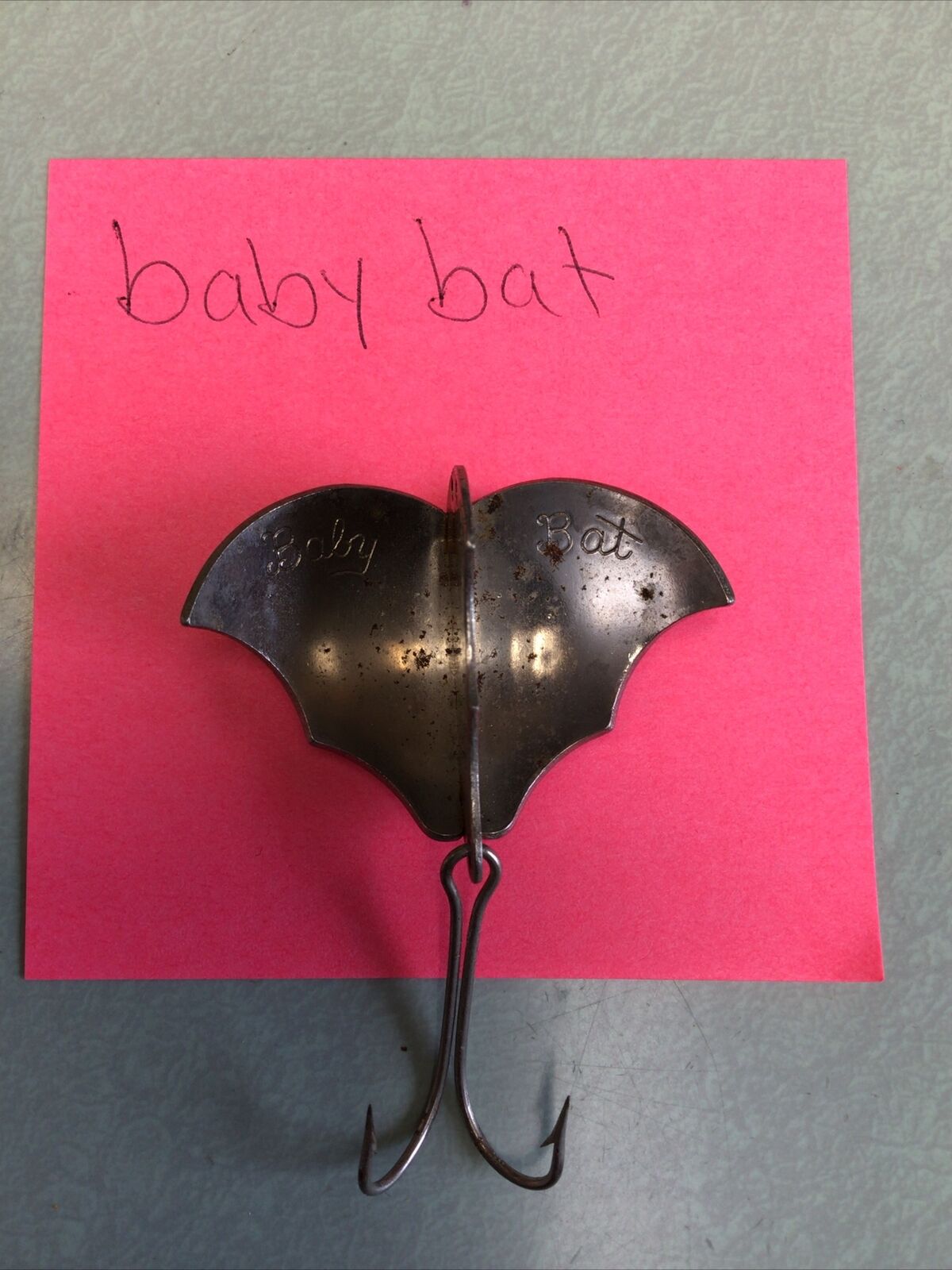 Vintage Baby Bat Fishing Lure Unbranded Nice Shape for Sale