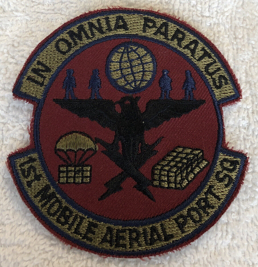 1st MOBILE AERIAL PORT SQUADRON patch 