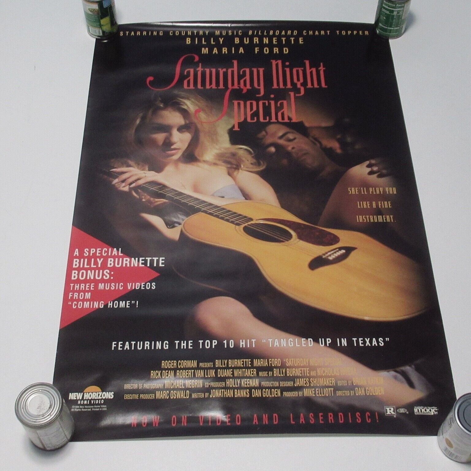 Saturday Night Special Video Movie Poster Roger Corman Billy Burnette Maria Ford