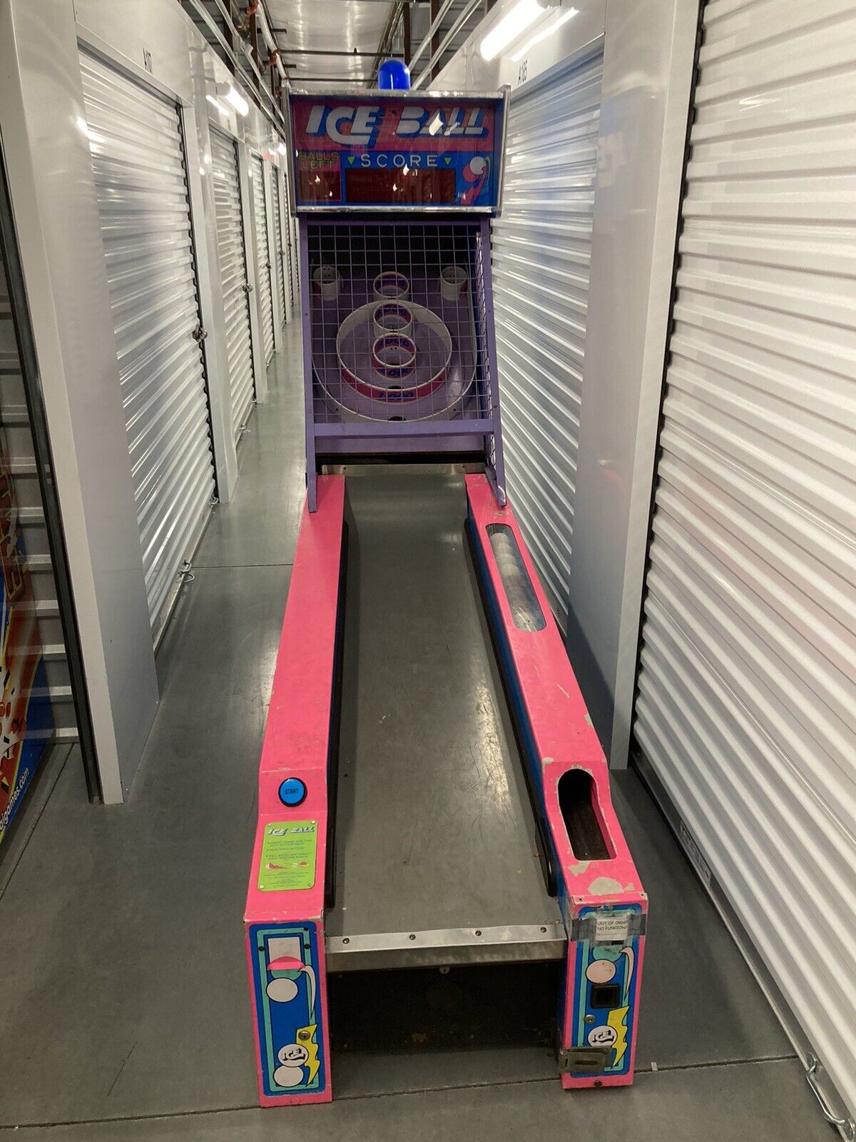 ICE Ball 10’ Skee Ball Arcade Game #2 Shipping Available