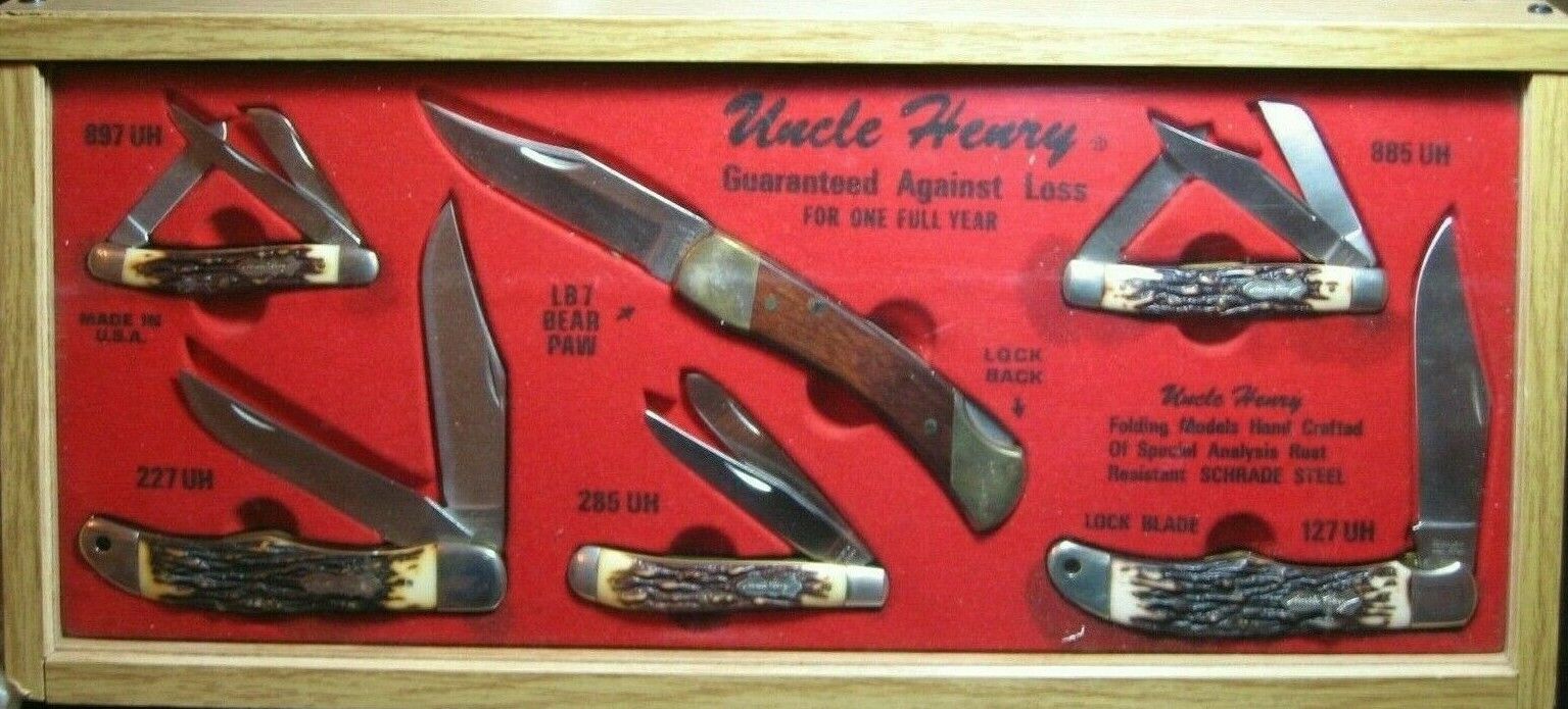 Vintage uncle henry knives