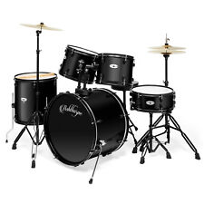 5-Piece Complete Full Size Pro Adult Drum Set Kit with Genuine Remo Heads picture