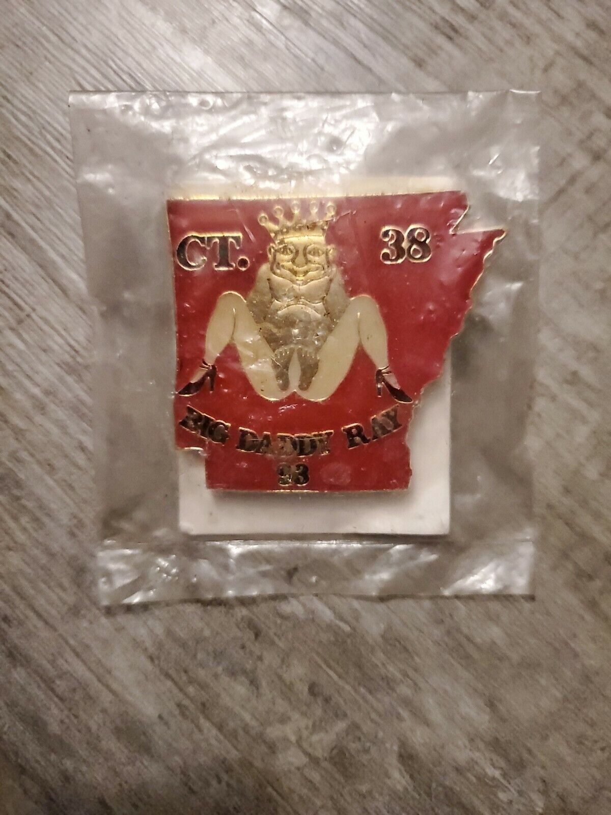 JLP-3 Medium Royal Order of Jesters Lapel Pin New 3-D with Stones 