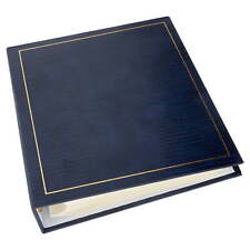 Pioneer Photo Albums 100 Magnetic Page 3-Ring Photo Album, LM-100 Navy Blue picture