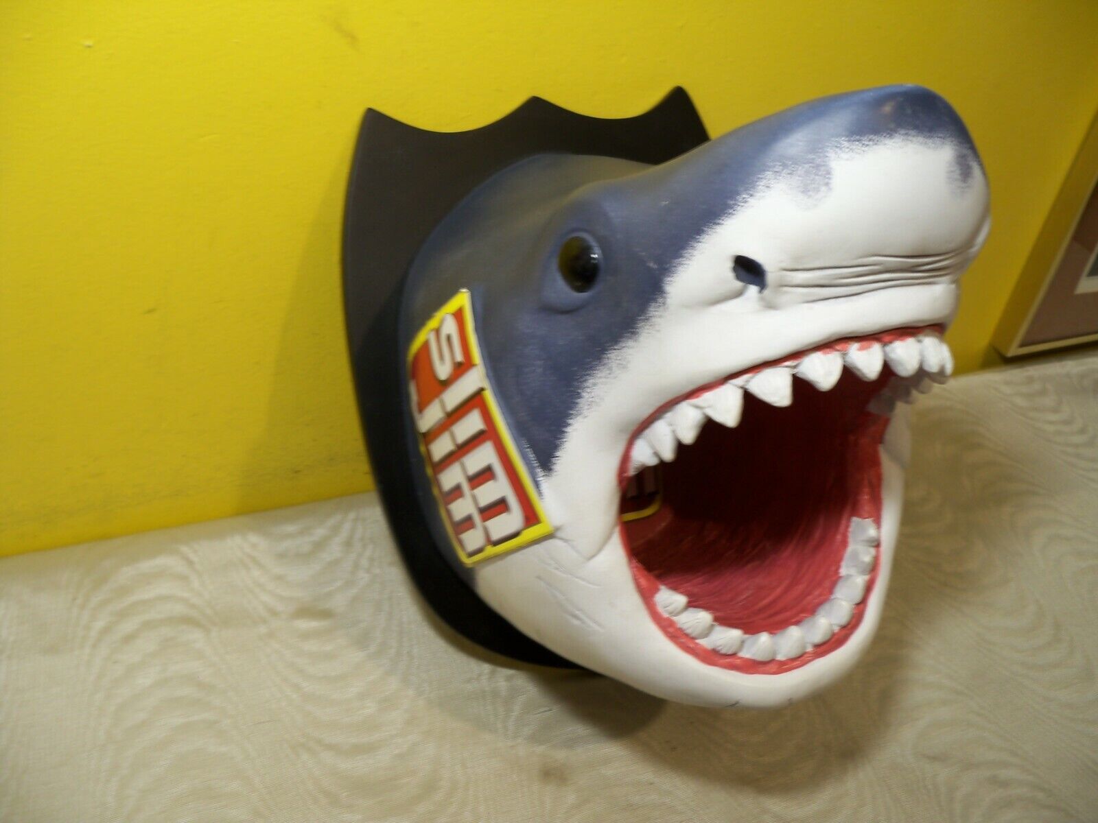 Slim Jim Collectable Great White Shark Head Wall Mount 