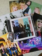 FLEETWOOD MAC Nicks vtg BUTTON / PIN & PIX + free Rare CD 1997 Albany THE DANCE picture