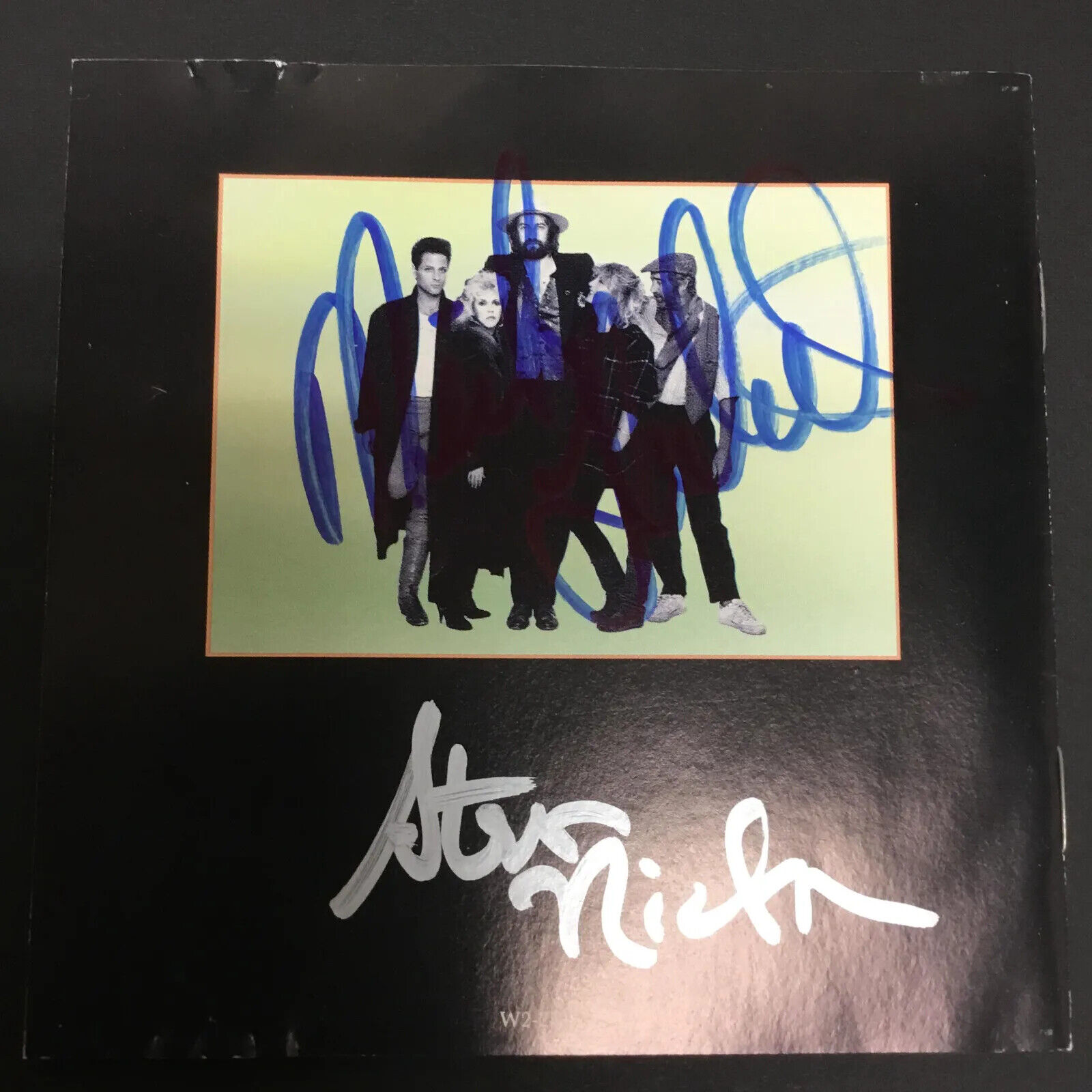 Stevie Nicks & Mick Fleetwood Autographed CD Booklet