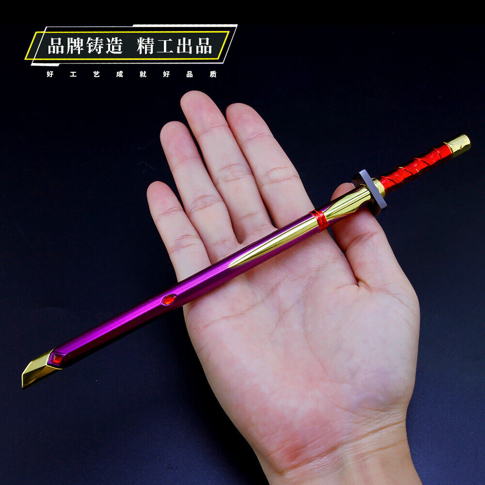 League of Legends LOL Yasuo The Unforgiven Weapon Model Ballpoint Pen Toy Gift