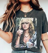 Stevie Nicks Fleetwood Mac band 90s Rare design short sleeve T shirt NH9398 picture