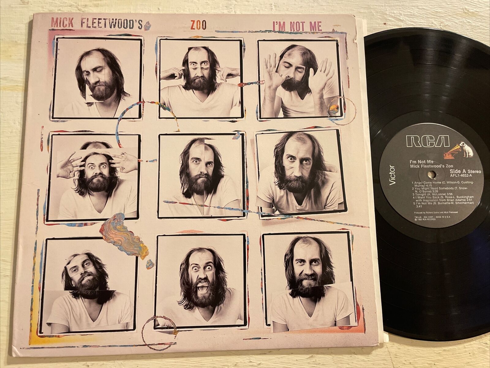 Mick Fleetwood’s Zoo I’m Not Me LP RCA 1st USA Press + Inner EX