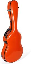 Crossrock Deluxe Fiberglass Classical Guitar Case, 4/4 Full Size-TSA Lock picture