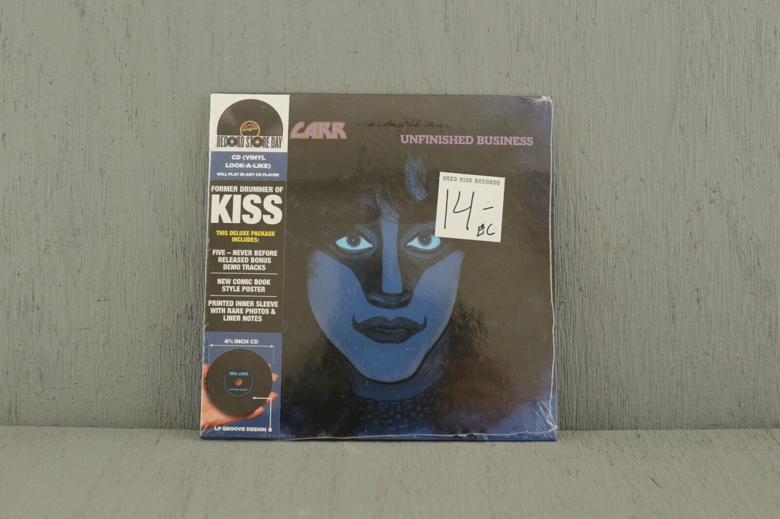 ERIC CARR Unfinished Business RSD 4/20 2024 CD sealed HARD ROCK NEW