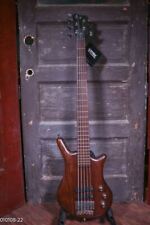 Warwick Pro Series Thumb BO 5 String Electric Bass, Nirvana Black Transparent Sa picture