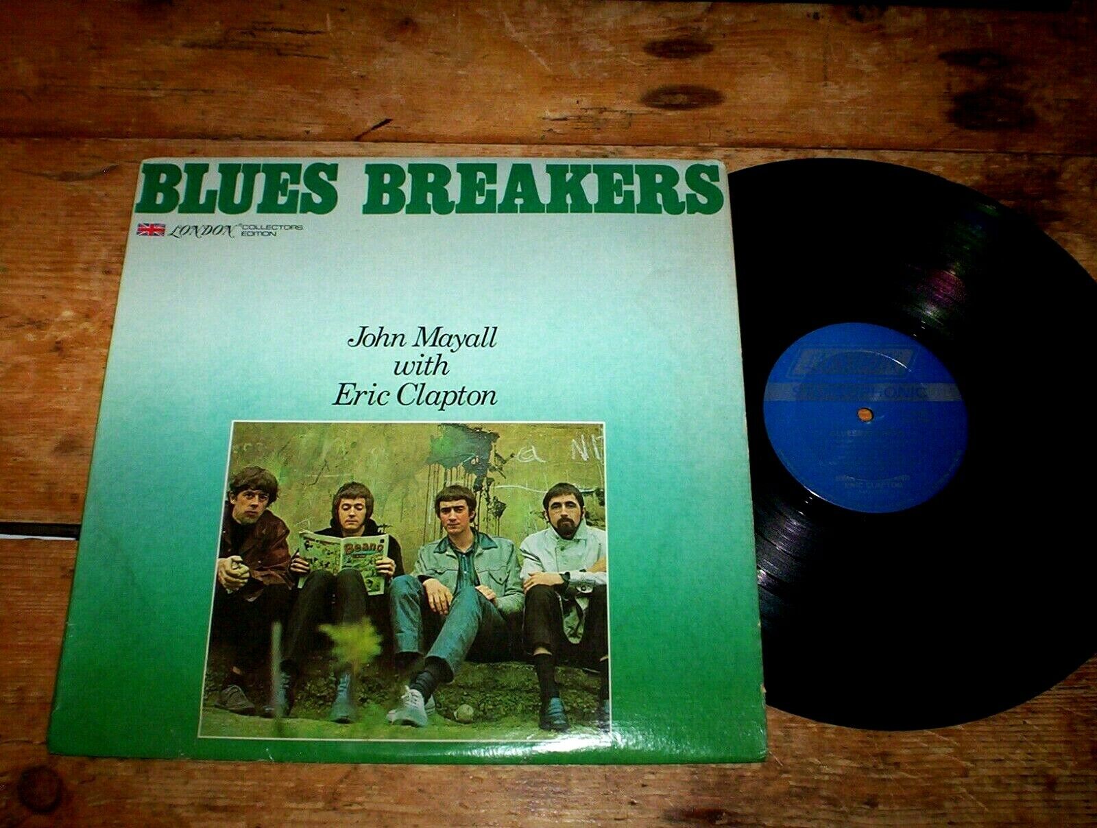 BLUES BREAKERS / John Mayall, Eric Clapton, John McVie ( BEANO ) VINYL LP vg++