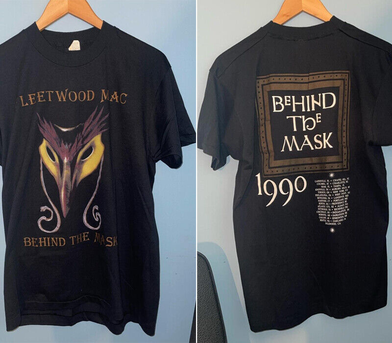 1990 Fleetwood Mac Behind The Mask t shirt Stevie Nicks 90s NH10091