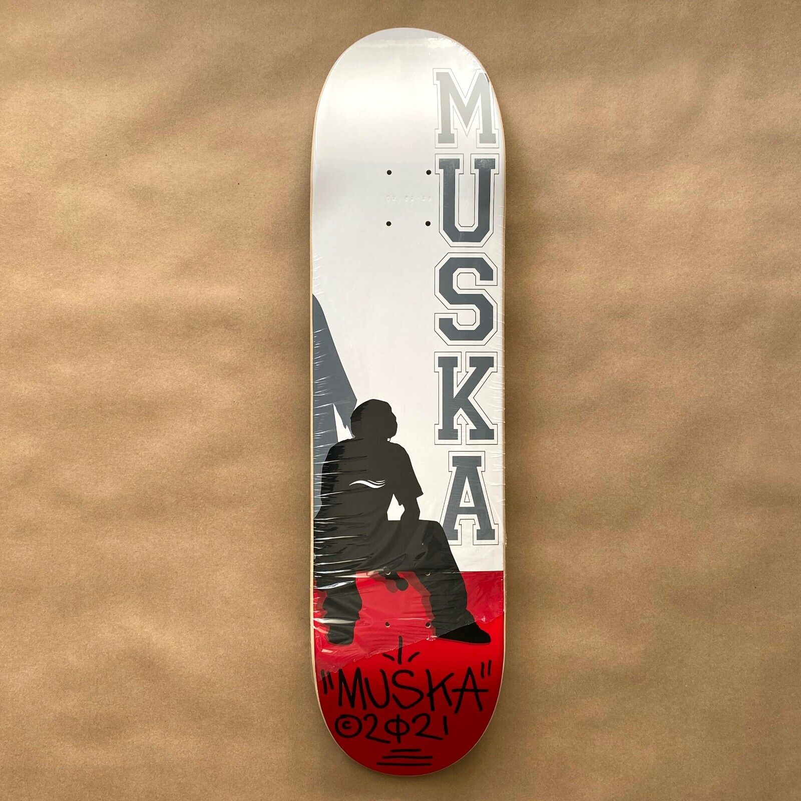 reissue Shortys Muska Silhouette Skateboard Sticker