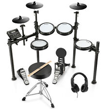Donner DED-200 Electric Drum Set With Throne Quiet Mesh Pads Electronic Drum Kit picture