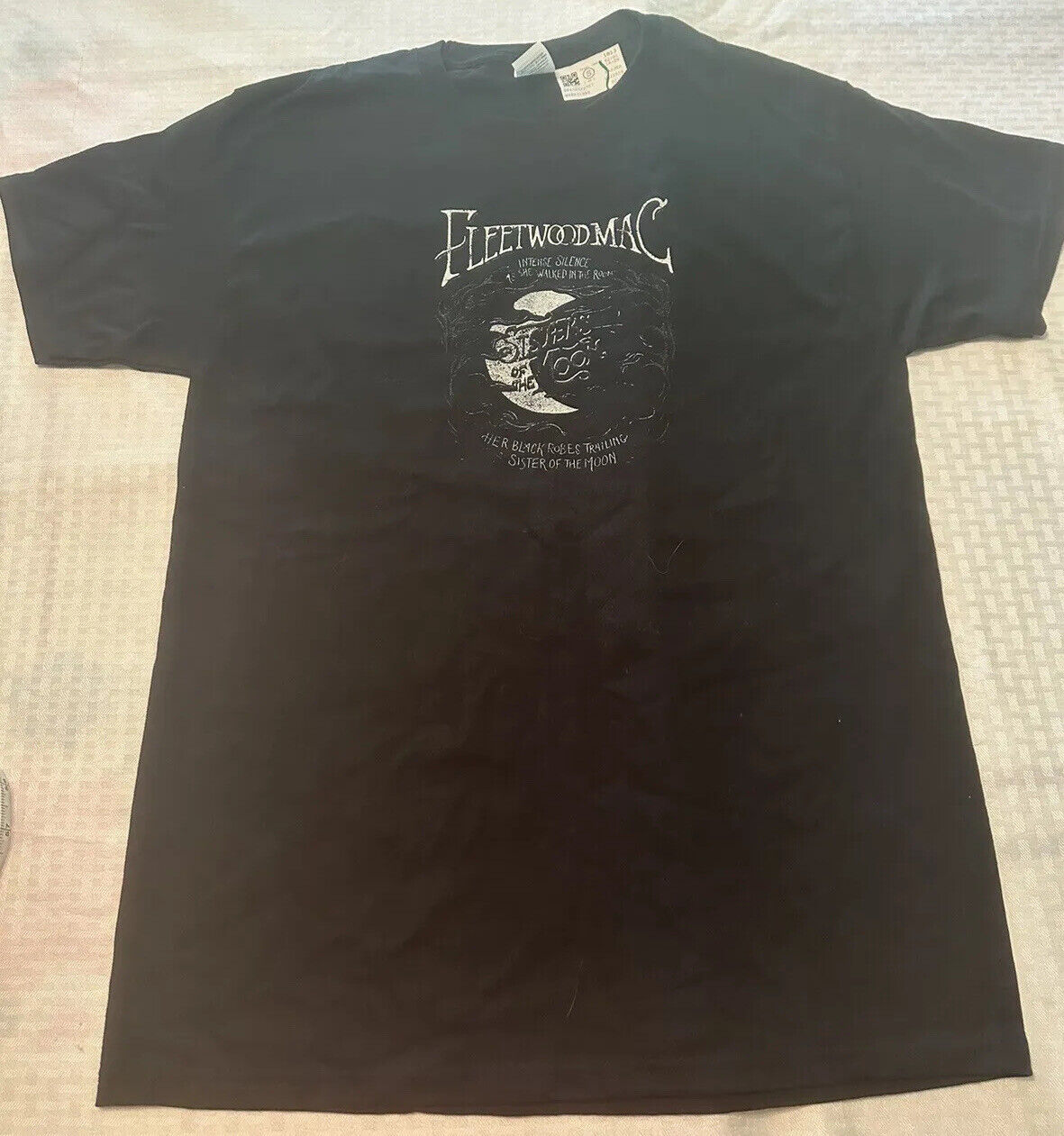 Fleetwood Mac Sisters Of The Moon T shirt Small Rock N Roll Witchy Black