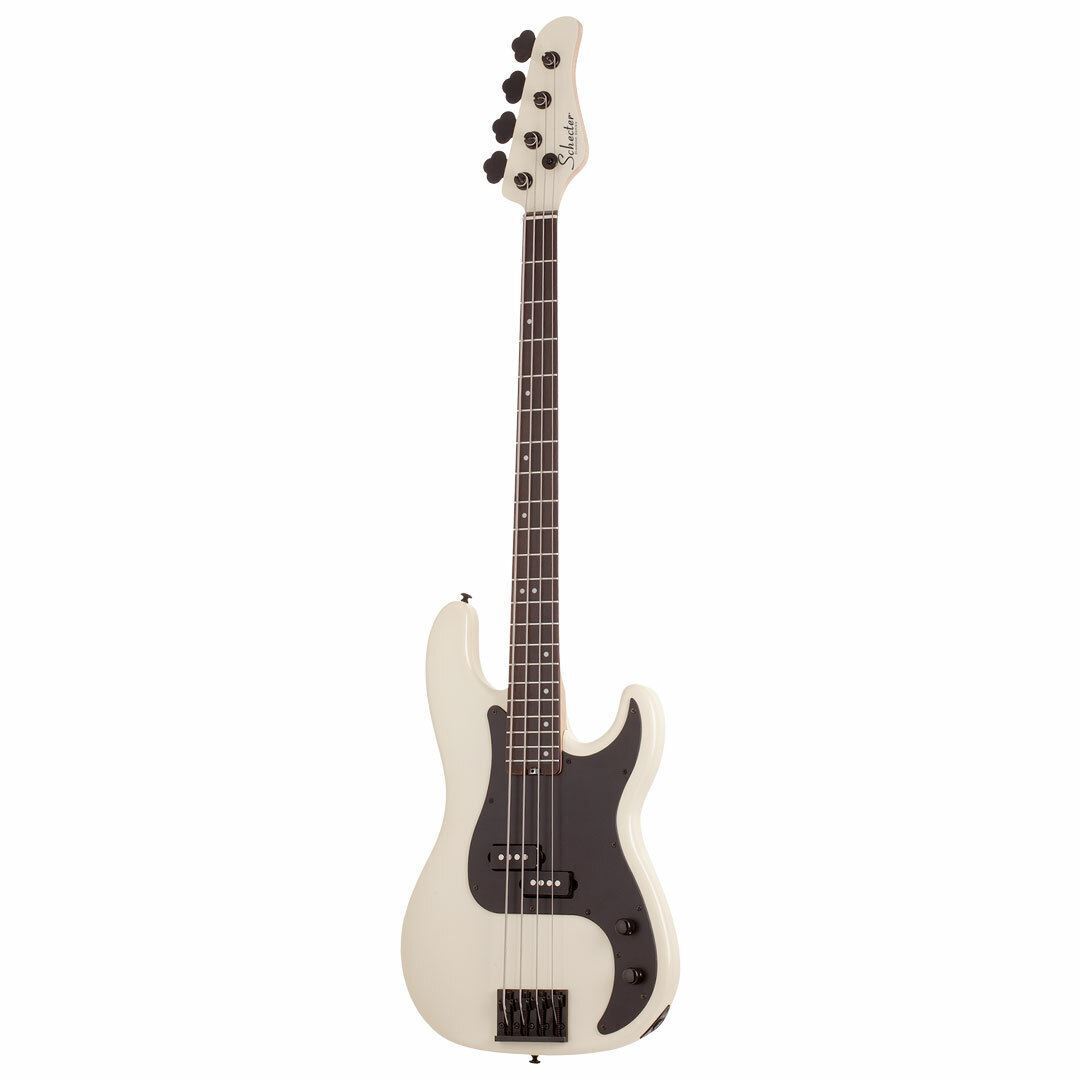 Schecter P-4 Electric Bass Guitar - Ivory