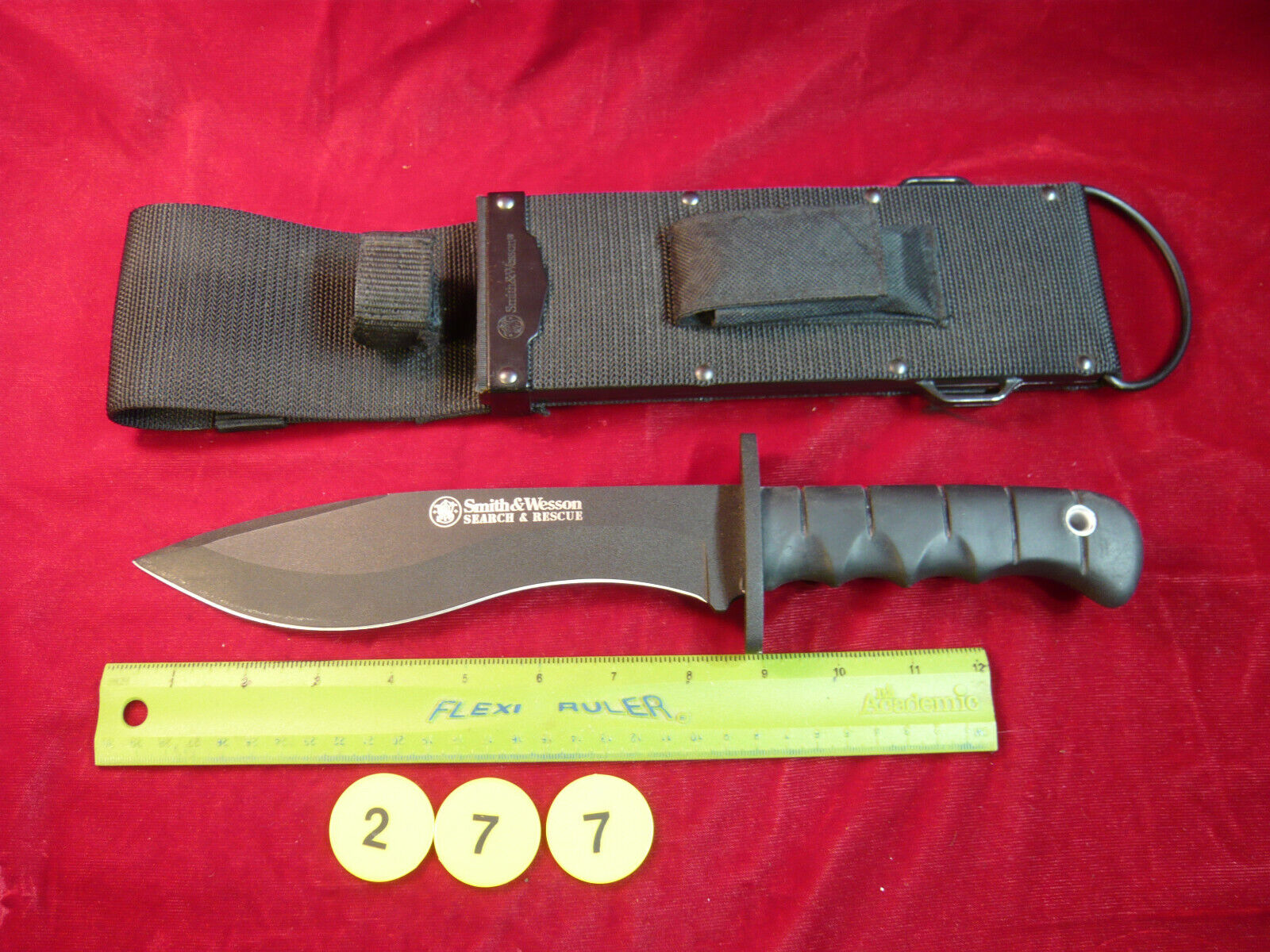 Smith & Wesson CKSUR7 Search & Rescue Military Combat Tactical Knife Stealth OOP