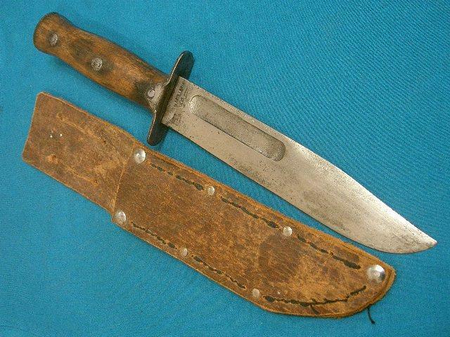VINTAGE WW2 MEXICO MILITARY COMBAT FIGHTING SURVIVAL BOWIE KNIFE HUNTING OLD MK2