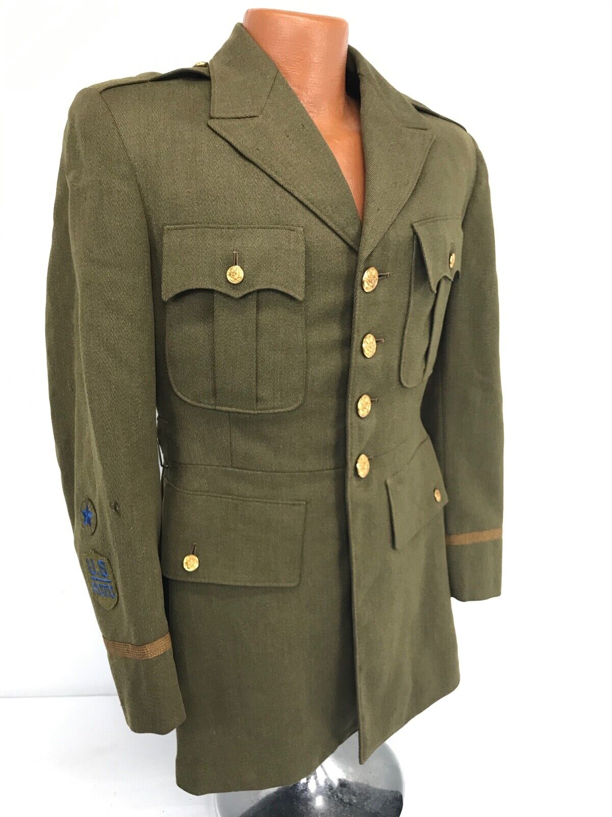 1937 US Army ROTC Named Officers Dress Tunic for Sale - Fleetwoodmac.net