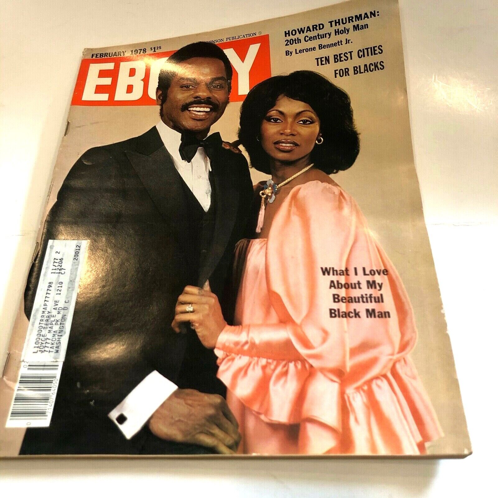 Ebony Magazine February 1978 What I Love About Beautiful Black Man