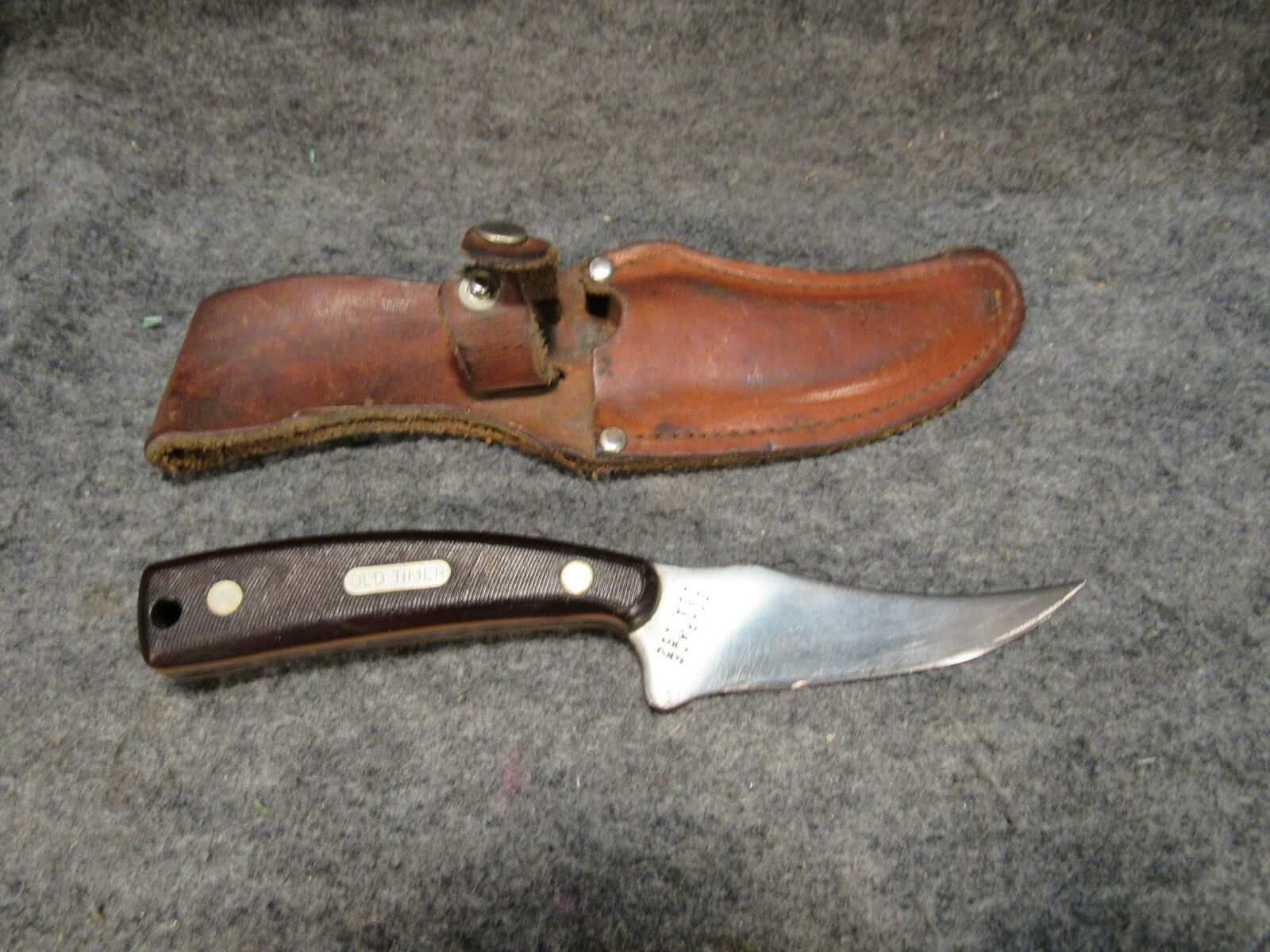 Schrade Usa T Old Timer Fillet Boning Knife And Sheath Vintage | My XXX ...