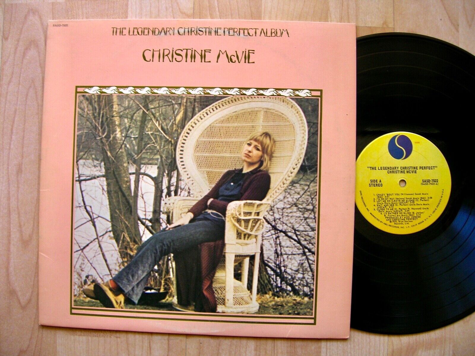 Christine McVie legendary perfect  Sire SASD 7522 orig 1976 blues rock EX